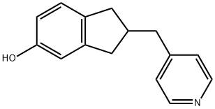 2-(pyridin-4-ylmethyl)-2,3-dihydro-1H-inden-5-ol 구조식 이미지