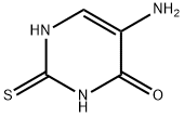 4(1H)-Pyrimidinone, 5-amino-2,3-dihydro-2-thioxo- (9CI) 구조식 이미지