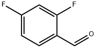 2,4-Difluorobenzaldehyde 구조식 이미지