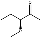 2-Pentanone, 3-methoxy-, (S)- (9CI) Structure