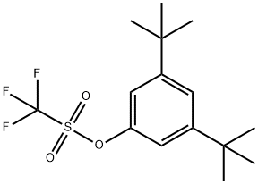 3 5-DI-TERT-BUTYLPHENYL TRIFLUOROMETHAN& 구조식 이미지