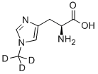 L-N-TAU-METHYL-D3-HISTIDINE Structure