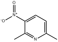 2,6-Dimethyl-3-nitropyridine 구조식 이미지