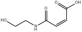 MALEIC ACID MONO ETHANOLAMIDE Structure