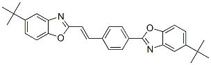 5-tert-butyl-2-[4-[2-[5-tert-butylbenzoxazol-2-yl]vinyl]phenyl]benzoxazole 구조식 이미지