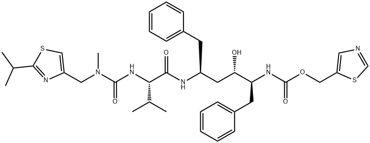 Ritonavir Structure