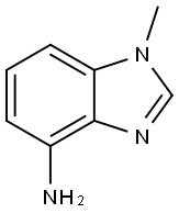 4-아미노-1-메틸벤즈이미다졸 구조식 이미지