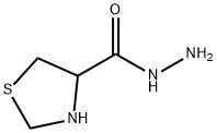 4-Thiazolidinecarboxylicacid,hydrazide(9CI) Structure