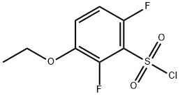 3-Ethoxy-2,6-difluorobenzenesulfonylchloride Structure