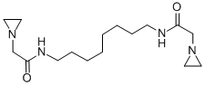 N,N'-Bis(aziridineacetyl)-1,8-octamethylenediamine Structure
