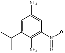 4-AMINO-3-NITRO-5-ISOPROPYLANILINE Structure