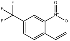 2-Nitro-4-(trifluoromethyl)-1-vinylbenzene Structure