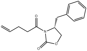 4-BENZYL-3-PENT-4-ENOYL-1,3-OXAZOLIDIN-2-ONE 구조식 이미지