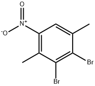 2,3-Dibromo-5-nitro-p-xylene 구조식 이미지