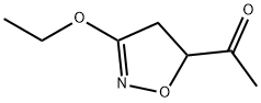 Ethanone, 1-(3-ethoxy-4,5-dihydro-5-isoxazolyl)- (9CI) Structure