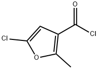 3-Furancarbonyl chloride, 5-chloro-2-methyl- (9CI) Structure