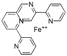 비스(2,2'-비피리딘)철(II) 구조식 이미지