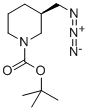 (R)-tert-부틸3-(아지도메틸)피페리딘-1-카르복실레이트 구조식 이미지