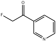 Ethanone, 2-fluoro-1-(3-pyridinyl)- (9CI) Structure