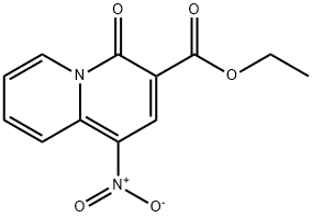 Ethyl 1-Nitro-4-Oxo-4H-Quinolizine-3-Carboxylate Structure