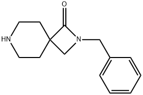 2,7-디아자스피로[3.5]노난-1-온,2-(페닐메틸)- 구조식 이미지