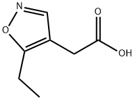 4-Isoxazoleaceticacid,5-ethyl-(9CI) Structure