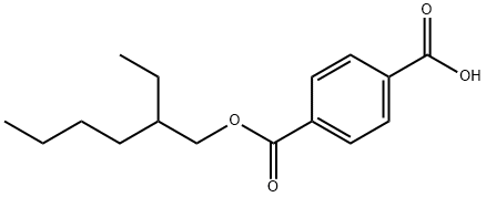 1,4-Benzenedicarboxylic acid, mono(2-ethylhexyl) ester (9CI) Structure
