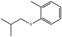 Isobutyl(o-tolyl) sulfide Structure