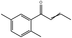 1-(2,5-디메틸페닐)-2-부텐-1-온 구조식 이미지