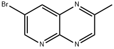 7-BROMO-2-METHYLPYRIDO[2,3-B]PYRAZINE Structure