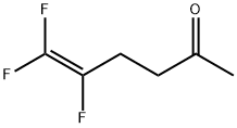 5-Oxo-1,1,2-trifluorohex-1-ene Structure