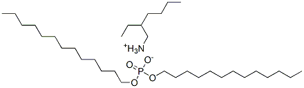(2-ethylhexyl)ammonium ditridecyl phosphate Structure