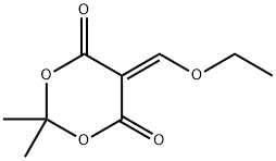 5-(ethoxyMethylene)-2,2-diMethyl-1,3-dioxane-4,6-dione Structure