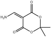 5-(AMINOMETHYLENE)-2,2-DIMETHYL-1,3-DIOXANE-4,6-DIONE Structure