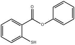 phenyl 2-mercaptobenzoate  Structure