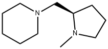 (R)-(+)-1-[(1-METHYL-2-PYRROLIDINYL)METHYL]PIPERIDINE 구조식 이미지