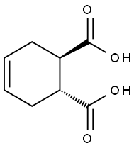 cyclohex-3-ene-1,6-dicarboxylic acid Structure