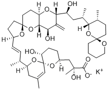 OKADAIC ACID POTASSIUM SALT Structure