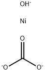 Nickel(II) carbonate (basic) hydrate, Ni 40% min, typically 99.5% (metals basis) 구조식 이미지