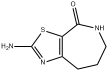 2-amino-5,6,7,8-tetrahydro-4H-thiazolo[5,4-c]azepin-4-one 구조식 이미지