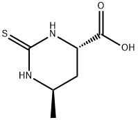 (4S,6R)-6-METHYL-2-THIOXOHEXAHYDROPYRIMIDINE-4-CARBOXYLIC ACID 구조식 이미지