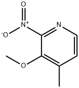 3-Methoxy-2-Nitro-4-Picoline Structure