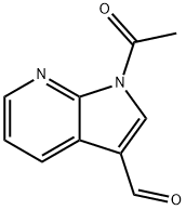 1-Acetyl-3-forMyl-7-azaindole Structure