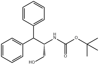 N-Boc-beta-phenyl-L-phenylalaninol Structure