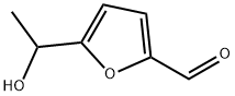 2-Furancarboxaldehyde, 5-(1-hydroxyethyl)- (9CI) Structure