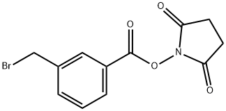 3-(BROMOMETHYL)BENZOIC ACID N-SUCCINIMID Structure