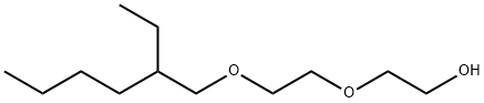2-(2-((2-에틸헥실)옥시)에톡시)에탄올 구조식 이미지