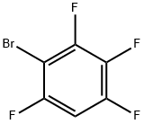 1-브로모-2,3,4,6-테트라플루오로벤젠 구조식 이미지