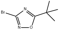 3-bromo-5-tert-butyl-1,2,4-oxadiazole Structure