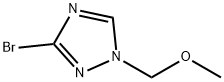 3-bromo-1-(methoxymethyl)-1H-1,2,4-triazole Structure